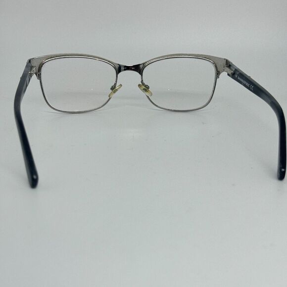 BANANA REPUBLIC Burke Black/ Silver Steel Mens Eyeglasses Frame 51-17-135 H14516 - Picture 4 of 8